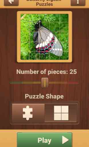 Papillon Jeu De Puzzle - Jeux De Logique 4