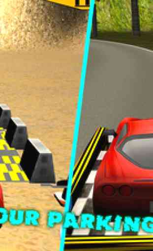 Ville Parking test Sim 2016-Real Voiture 3D Condui 1