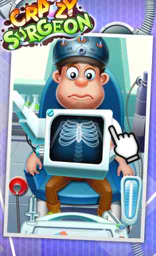 Chirurgien fou - occasionnels jeux pour enfants gratuits et jeu de médecin 1