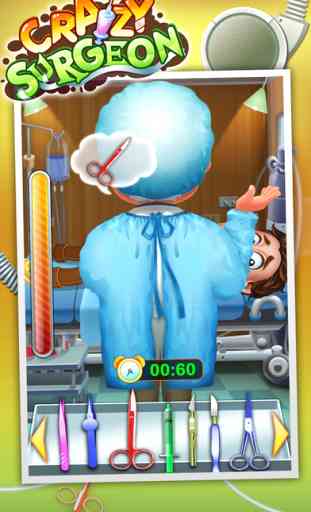 Chirurgien fou - occasionnels jeux pour enfants gratuits et jeu de médecin 4