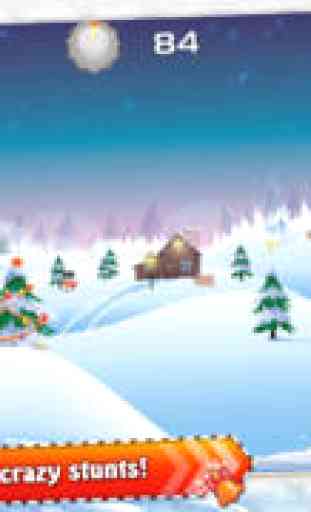 Fou Père Noël Racing - vitesse de fusée Top nitro jeu d'action de Noël pour les enfants! 2