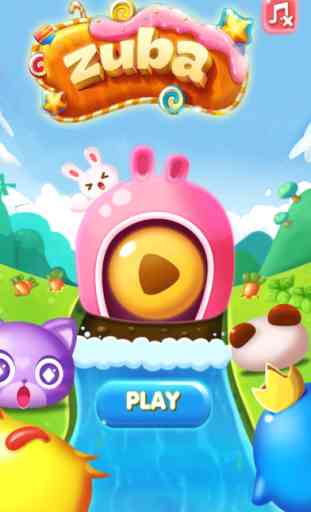 Mignon Jam animal Crush: saut de gelée gratuit jeux de puzzle fun 1