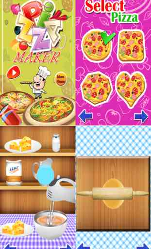 Crazy Chef pizzaiolo - Play Maker gratuit jeu de cuisine 1