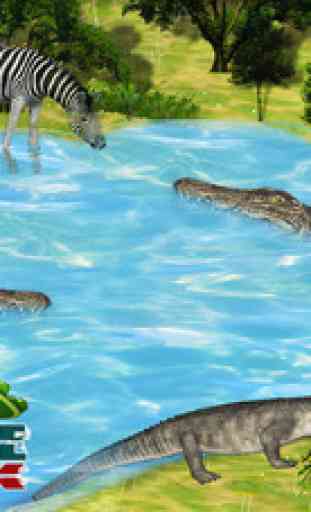 Crocodile Simulator Attaque 3D -Jeu de Survie 2016 4