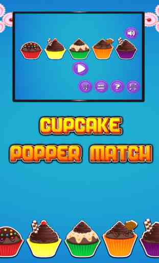 Cupcake Popper Match Game Pro 4