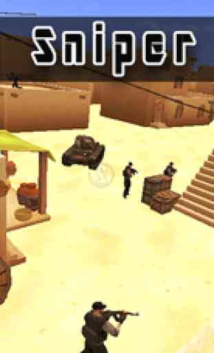 Desert Ville Sniper Killer - jeu jeu de sniper gra 4