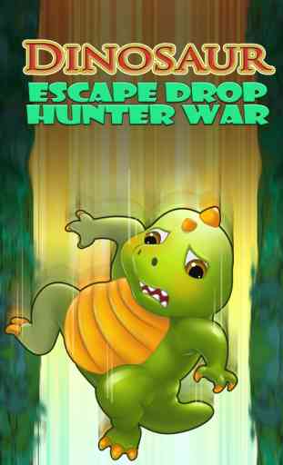 Dinosaur Escape Drop: Hunter Carnivore Wars 1