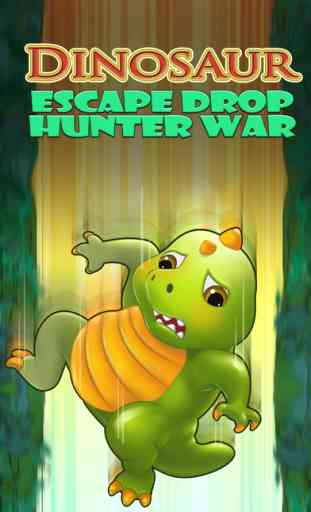 Dinosaur Escape Drop: Hunter Carnivore Wars Pro 1