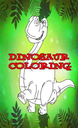 Dinosaur Jurassic In The Book World Coloring for Kids 1