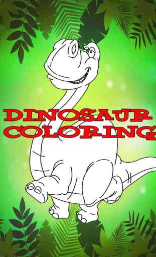 Dinosaur Jurassic In The Book World Coloring for Kids 3