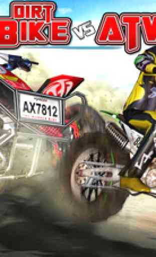 Dirt Bike Vs Atv - DirtBike Racing Games 1