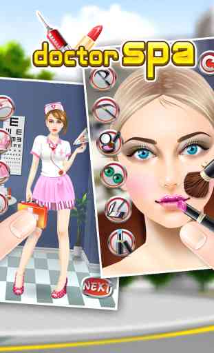 Docteur maquillage - jeux de filles 2