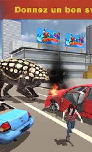 Jeu Dinosaur Simulator 3D Ville Attaque Survival 1