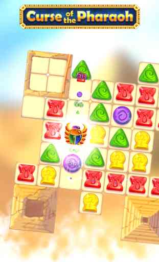 Malédiction du pharaon: match 3 puzzle adventure 1