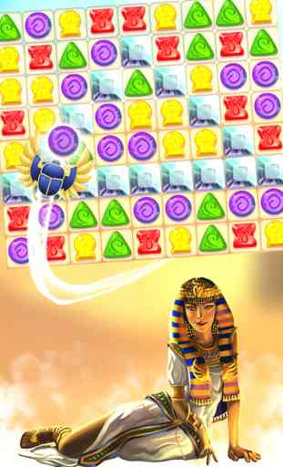 Malédiction du pharaon: match 3 puzzle adventure 2