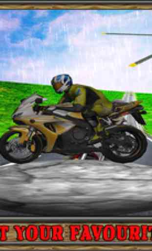 Moto Bike Race X - Warship Helicopter Death Craft 2