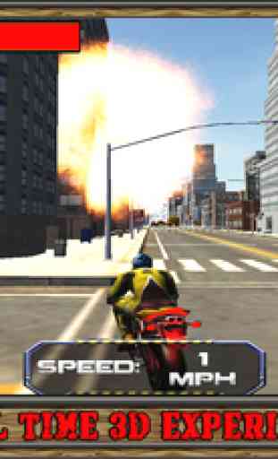 Moto Bike Race X - Warship Helicopter Death Craft 3