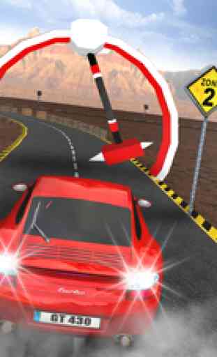 Extreme Car Driving Simulator - Crazy Car Stunts sur Hill Top Routes 2