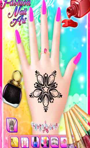 Fashion Nail Art - free manicure and beauty salon game for kids, teens and girls 2