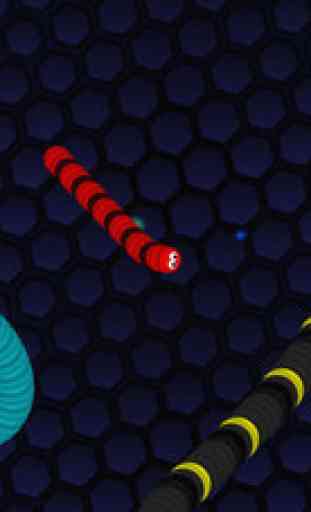 Snake.io Sans Fin - Slither Ver Mangeur Color Dot Jeu Sans Fin 2
