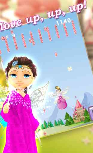Enchanted Fairy Princess Jump: Pretty Kingdom Palace Story 4