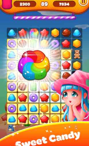 Explosion Gummy Wonders - Match 3 Puzzle Games 3