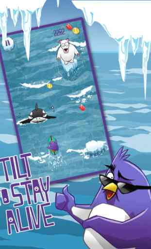 Extreme Penguin Surfing Adventure Crush 4