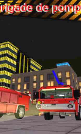 Fire Truck Simulator 2016 services de secours 3