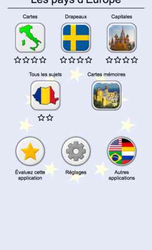Pays d'Europe - Les cartes, drapeaux et capitales 3