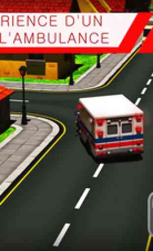 Simulateur 3D chauffeur de l'Ambulance 2