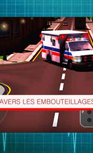 Simulateur 3D chauffeur de l'Ambulance 4
