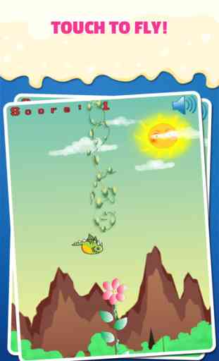 Flappy dragon: Dans Mountain City Angry dragon vole Aventure éviter les obstacles 2