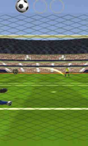 Free Kick Gardien - Soccer Cup chanceux: Classic Penalty Game Kick Football 4