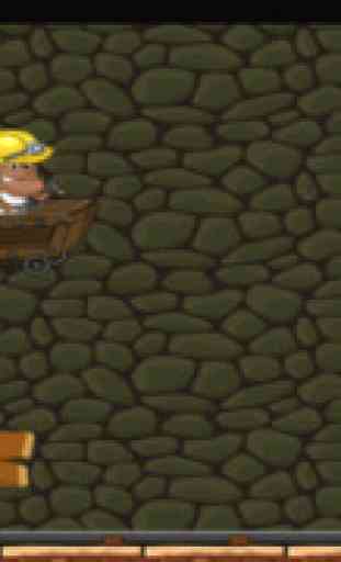 Gold Miner Jack Rush: Ride the Rail to Escape the Pitfall Pro 4
