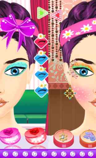 Jeux de Filles - Wedding Salon Maquillage Jeux gratuits de Tina pour les filles 3