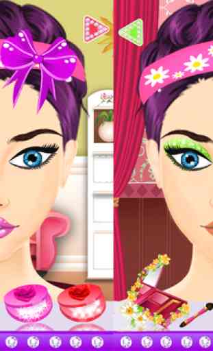 Jeux de Filles - Wedding Salon Maquillage Jeux gratuits de Tina pour les filles 4