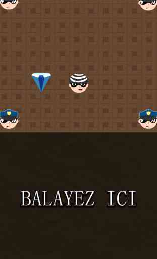 Sortir De La Police - jeux video gratuit arcade jeu virtuel de aventure action brain 2
