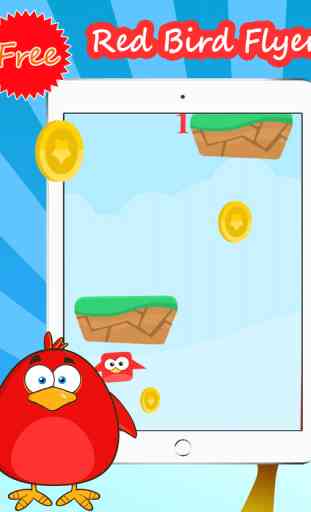 Flappy oiseau rouge volant jeu gratuit 4