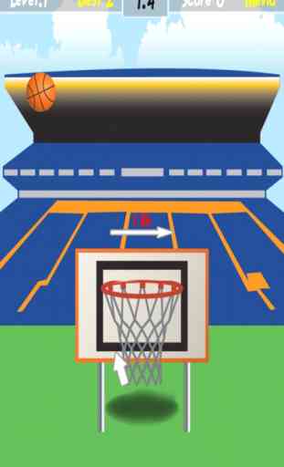 Flick Basketball Hoops Win: Perfect Toss Champions 2