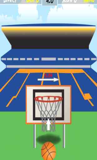 Flick Basketball Hoops Win: Perfect Toss Champions 4