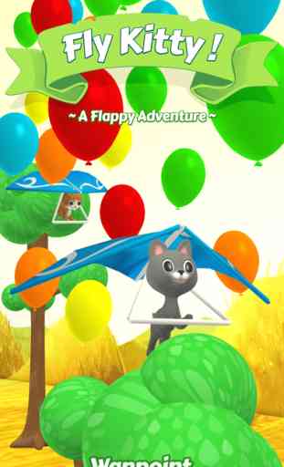 Fly Kitty! : A Flappy Adventure 1