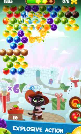 Fruity Cat - bubble shooter 3