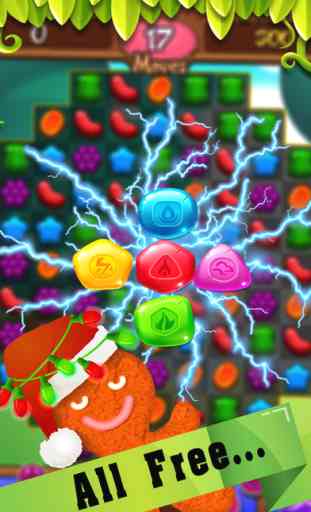 Gingembre bonbons - Amusant Jeux de Match 3 2