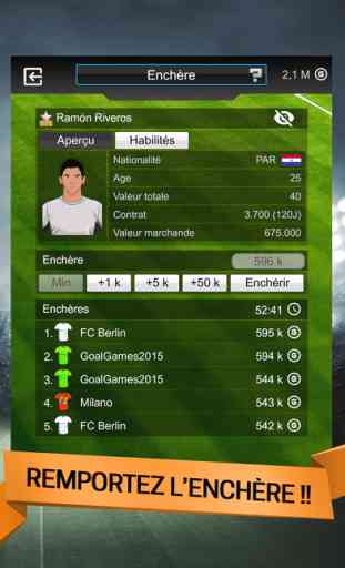 GOAL Manager - The football manager 2