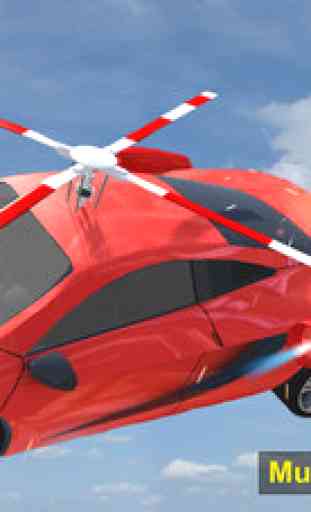 Voler Hélicoptère Voiture:Futuristic Autopilot Vol 1
