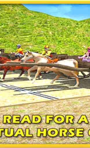 Cheval panier Wild Horses gratuit Racing Show de Champions Derby dans Marvel Equestrian Township Adventure 2