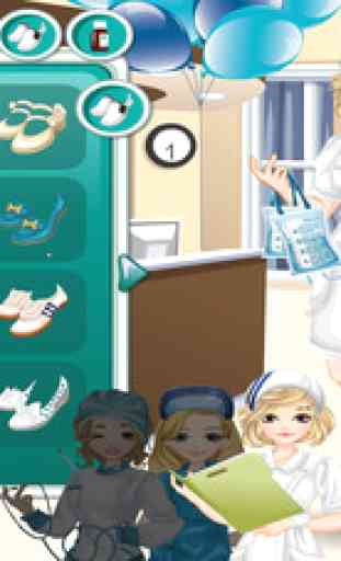Habille les infirmières - Jeu de l'Hôpital pour les enfants qui aiment se habiller médecins et les infirmières 2