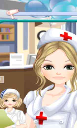 Habille les infirmières - Jeu de l'Hôpital pour les enfants qui aiment se habiller médecins et les infirmières 4