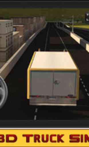 Heavy Duty Truck Simulator – lecteur de votreremorque de route par les véhicules de circulation villeréaliste dans le jeu stimulant 2