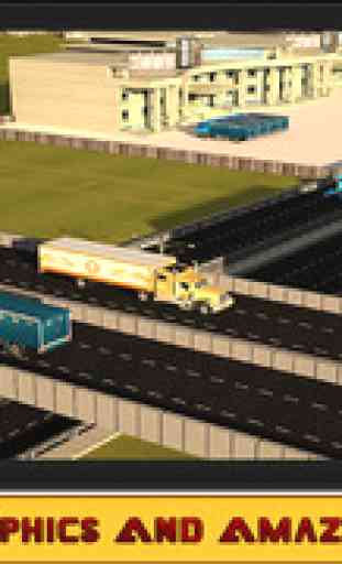 Heavy Duty Truck Simulator – lecteur de votreremorque de route par les véhicules de circulation villeréaliste dans le jeu stimulant 3